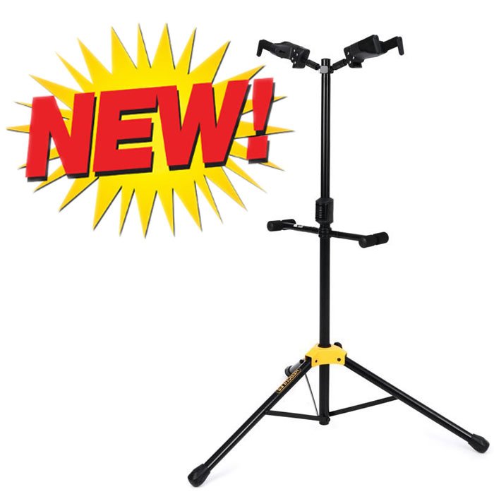 Jual Hercules GS422B PLUS Dual Guitar Stand with Auto Grip